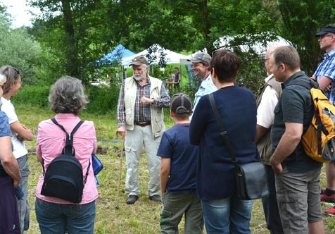 Christian Leibundgut und die Rottaler Wässermatten bei der Flue in Altbüron